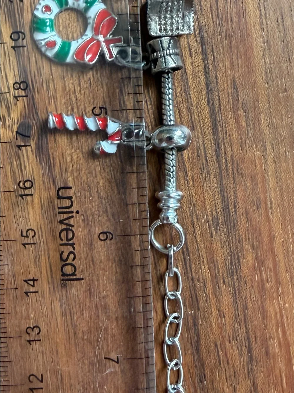 Kenneth Cole Christmas Holiday Charm Bracelet Santa Star Stocking Tree Wreath
